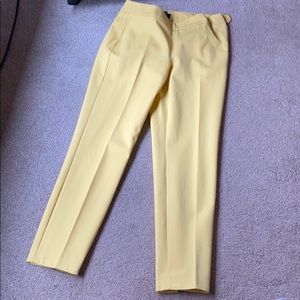 Talbots Yellow Straight Leg Pants